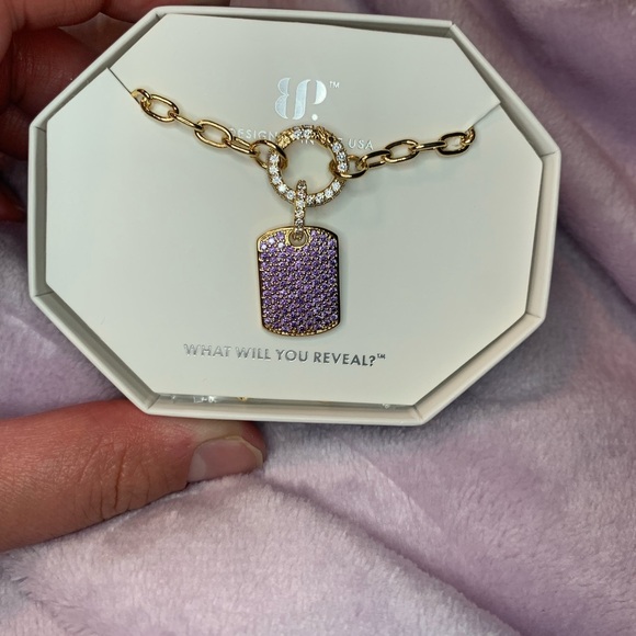 Bomb Party February Necklace 2025 
💜 “The Talk Of The Town” 💜 - Picture 2 of 6